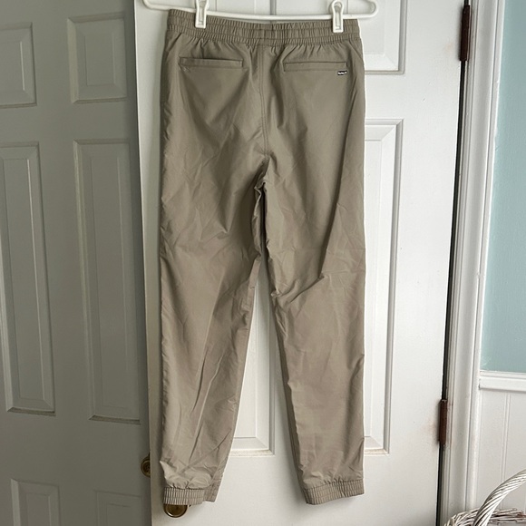 Hurley Kids' Greige Joggers with Black Logo - Picture 2 of 6